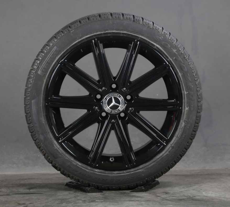 17 inch original Mercedes SLK SLC R172 winter wheels A1724011402 winter tyres