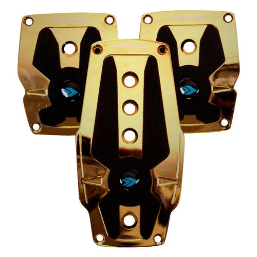 NRG Innovations Neo Golden Chrome pedal pad