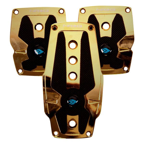 NRG Innovations Neo Golden Chrome pedal pad