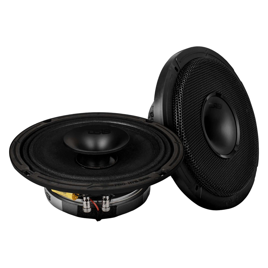 DS18 PRO-HY8.4MSL 8-Inch Shallow Coaxial Hybrid Mid-range Loudspeakers