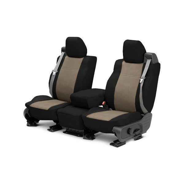 CalTrend SportsTex Two-Tone Seat Covers