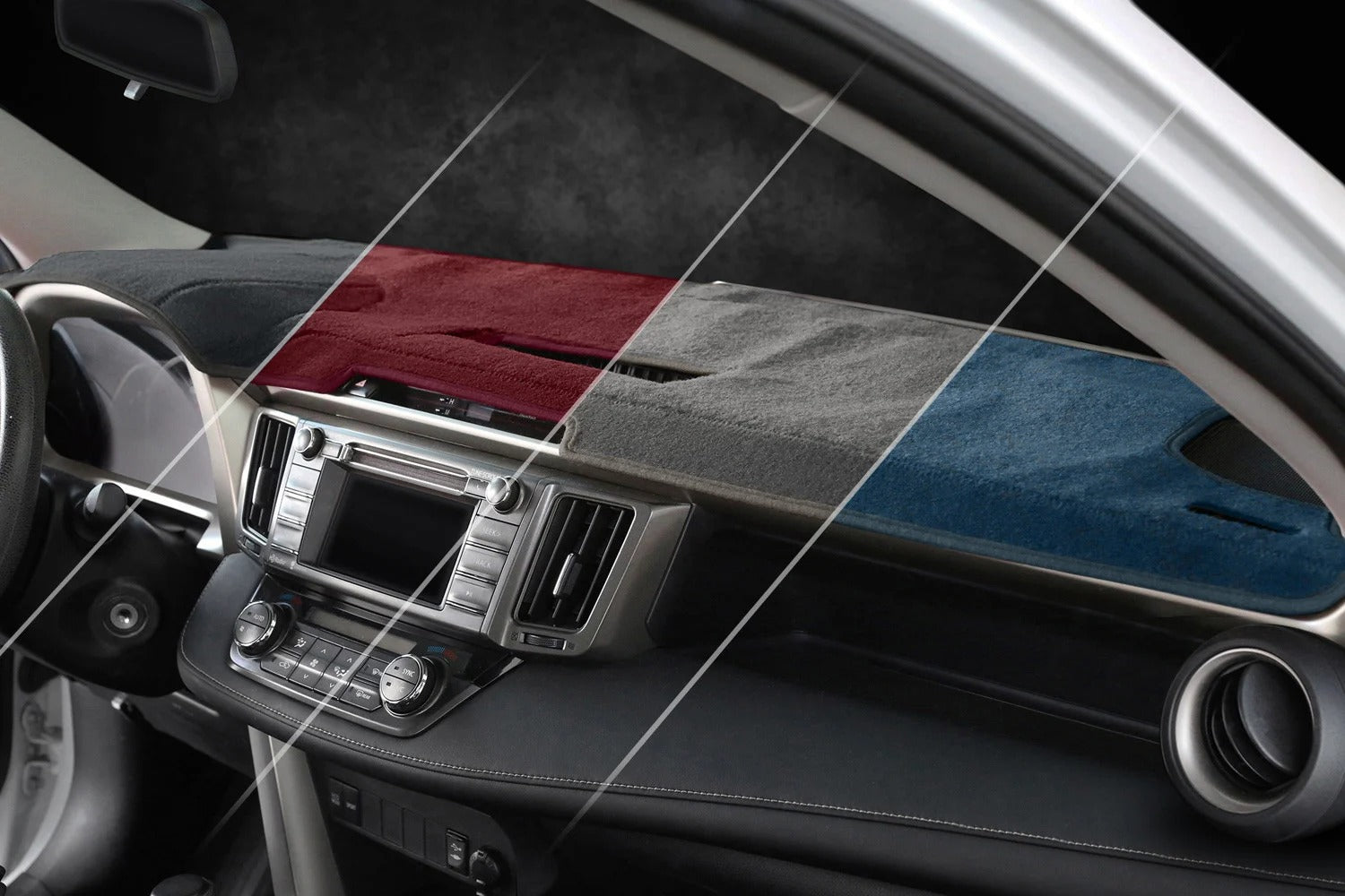 VelourMat Multi-Colors Dashboard Covers