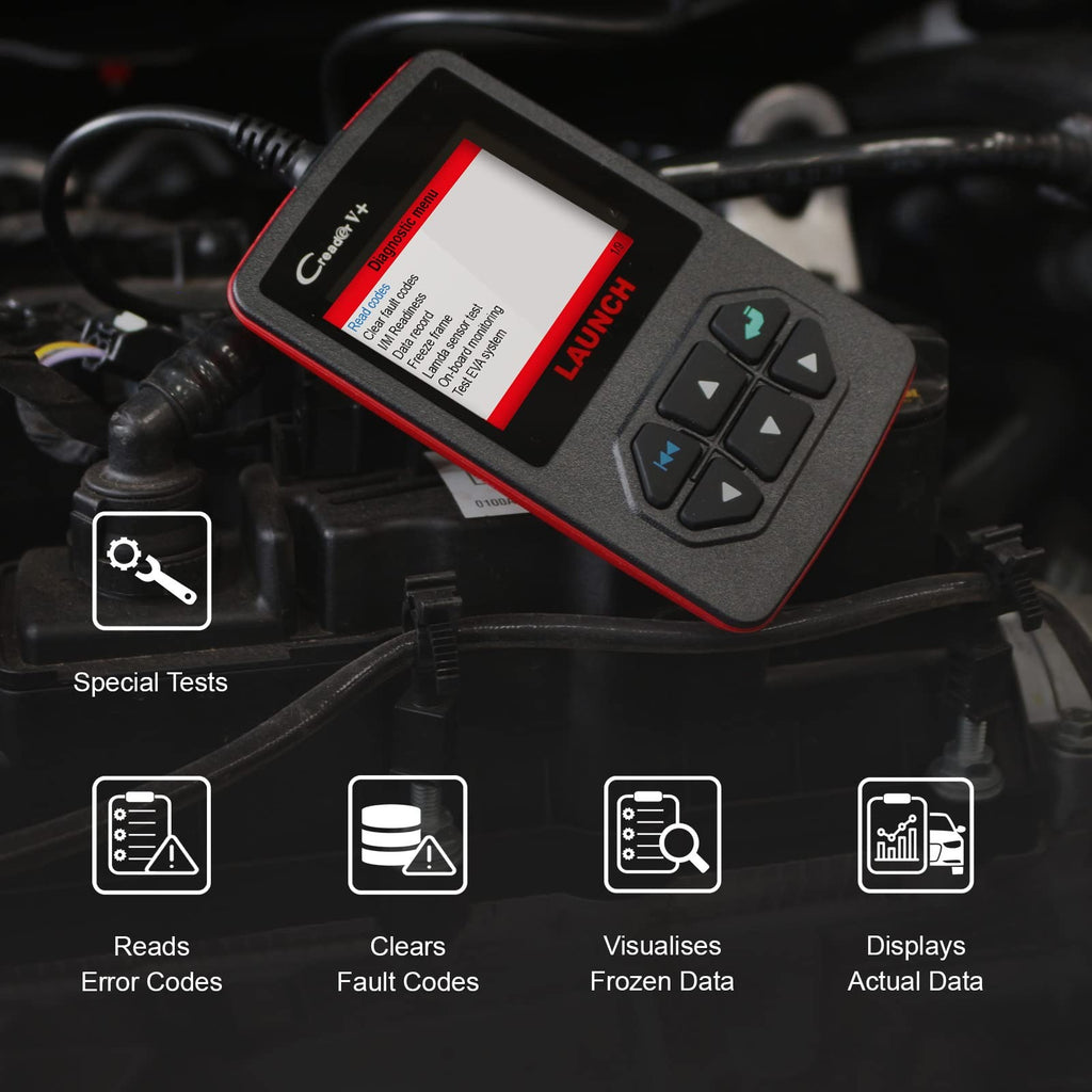 Launch Creader VI+ (Plus) Diagnostic Scanner