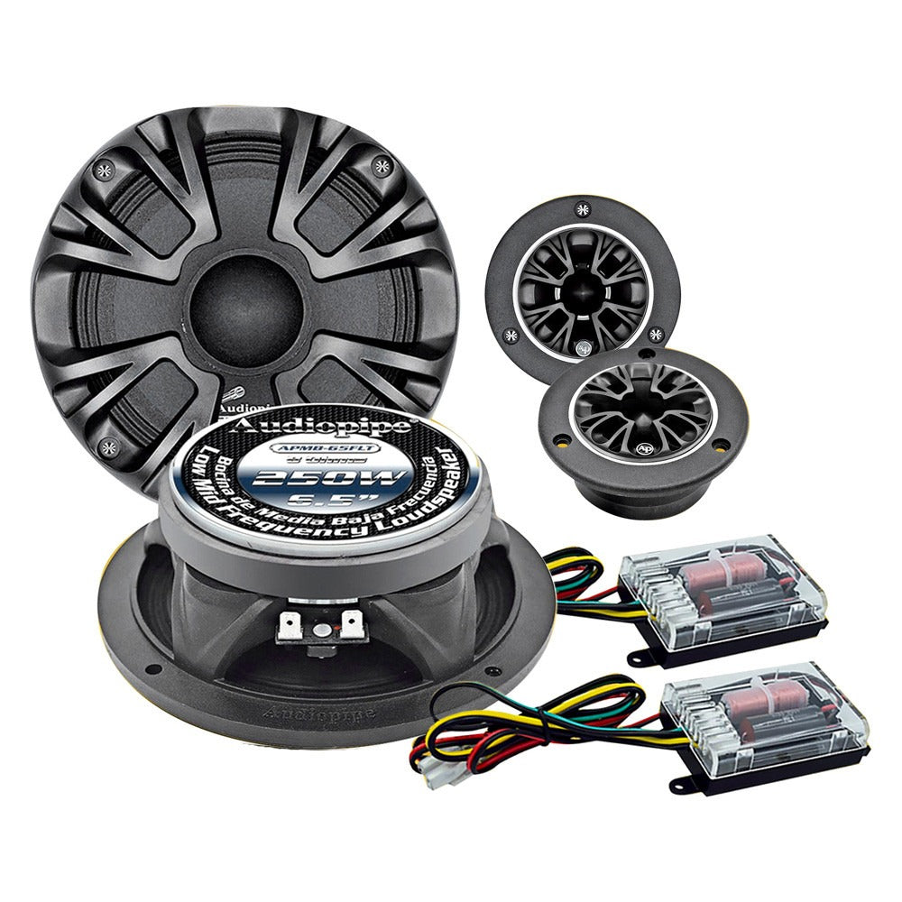 Audiopipe ATR-3723B Titanium Super Tweeter with a 3-3/4 Inch Aluminium Speaker