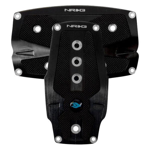 NRG Innovations Neo Black Brushed pedal pad