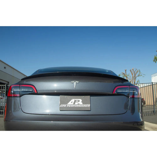 Tesla Model 3 Carbon Fiber Rear Deck Spoiler 2017 - 2023 Wing