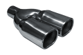 MagnaFlow 35168 Dual Exhaust Tip Featuring a Polished 2.25-inch Inlet