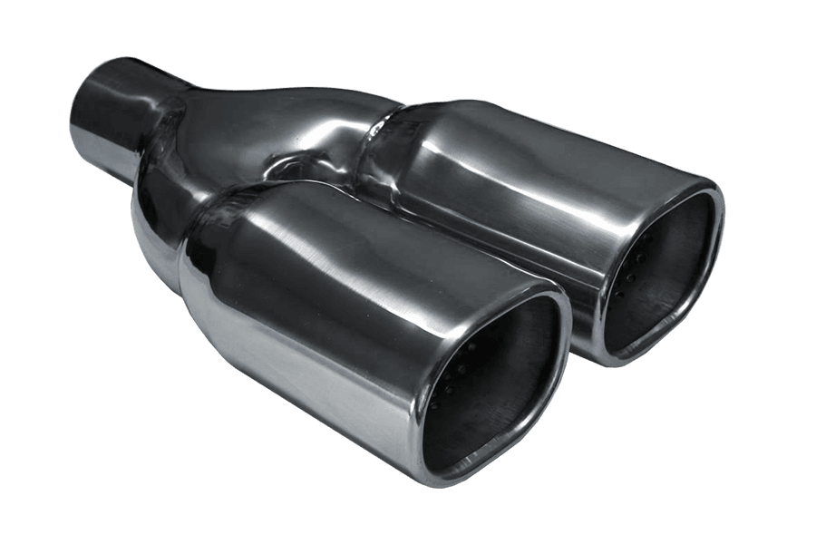 MagnaFlow 35168 Dual Exhaust Tip Featuring a Polished 2.25-inch Inlet