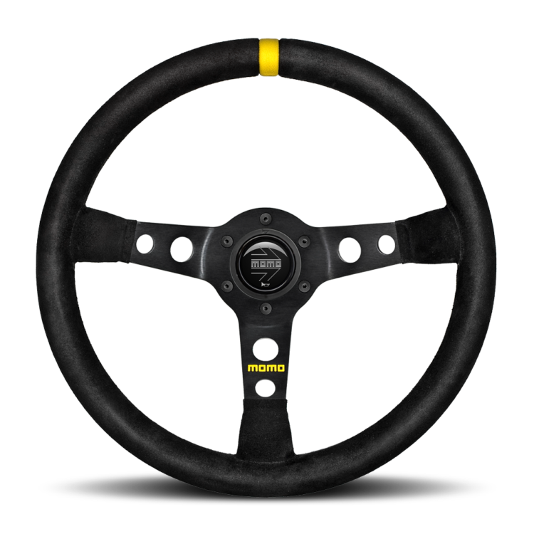 Momo Metal Frame Racing Steering Wheel