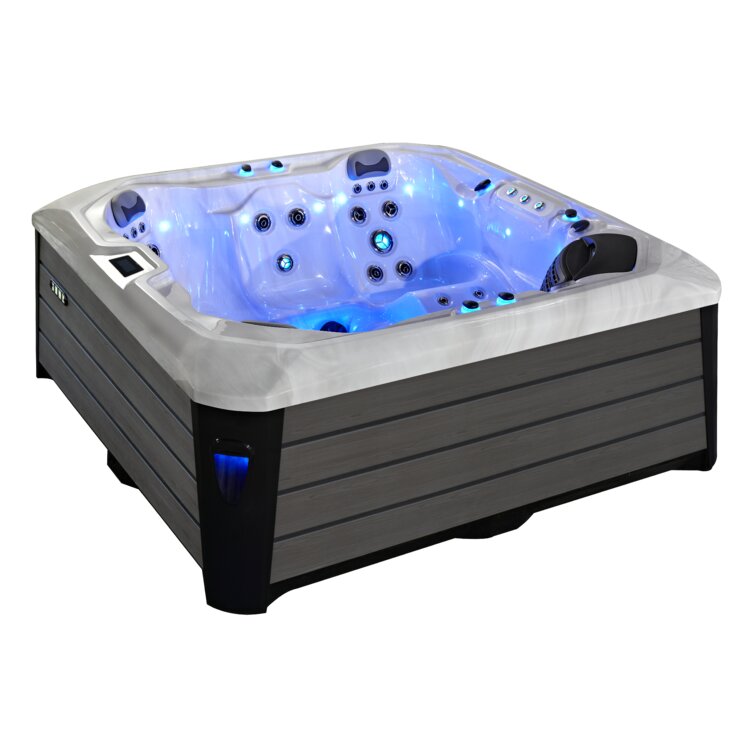76_-_Jet_Acrylic_Square_Hot_Tub_with_Ozonator