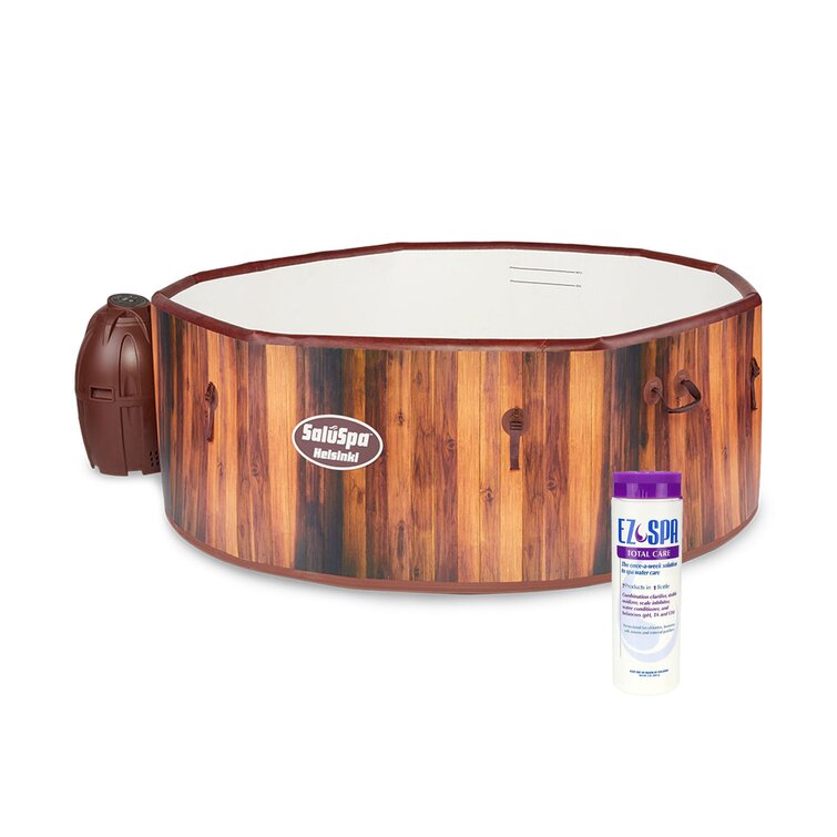 Bestway_Saluspa_Helsinki_7_Person_Inflatable_Hot_Tub_W_2F_Chemical_Treatment_Blend