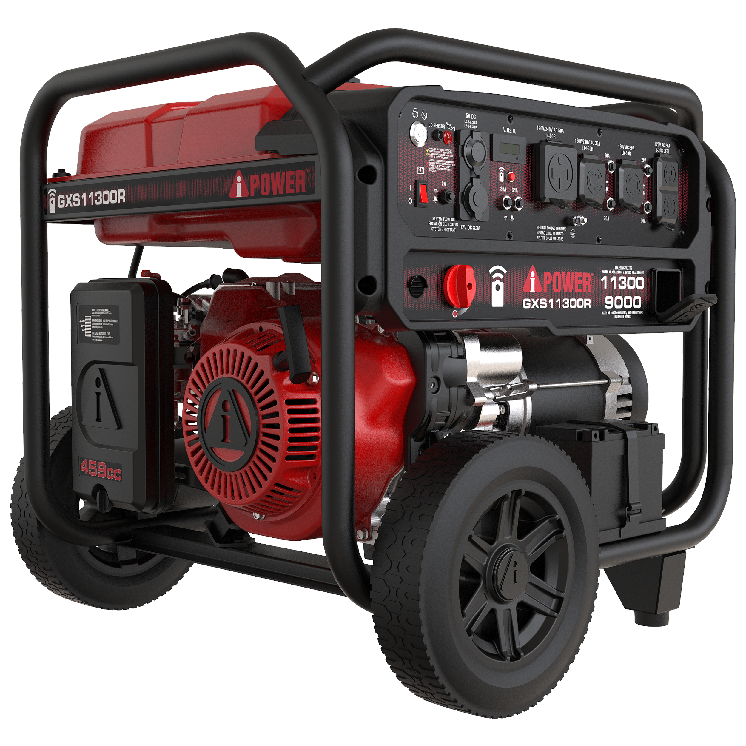 GXS11300R-A-iPowerRemoteControlGenerator-Main1