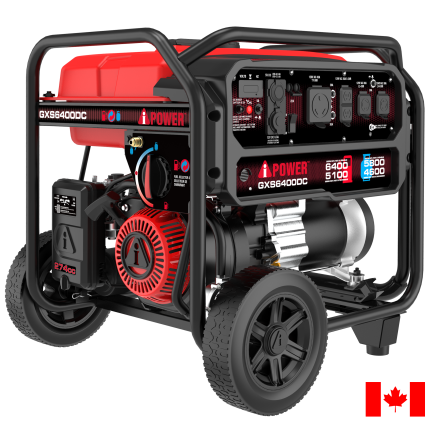GXS6400DC – Dual Fuel Portable Generator
