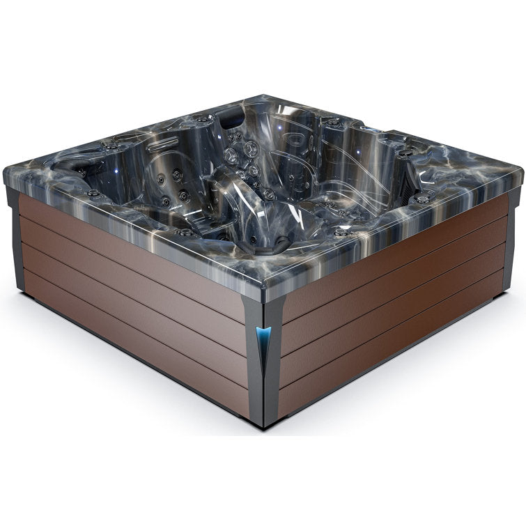 Luxuria_Spas_240_Volt_6_-_Person_55_-_Jet_Square_Plug_26_Play_Hot_Tub_with_Ozonator_and_Built-In_Speaker