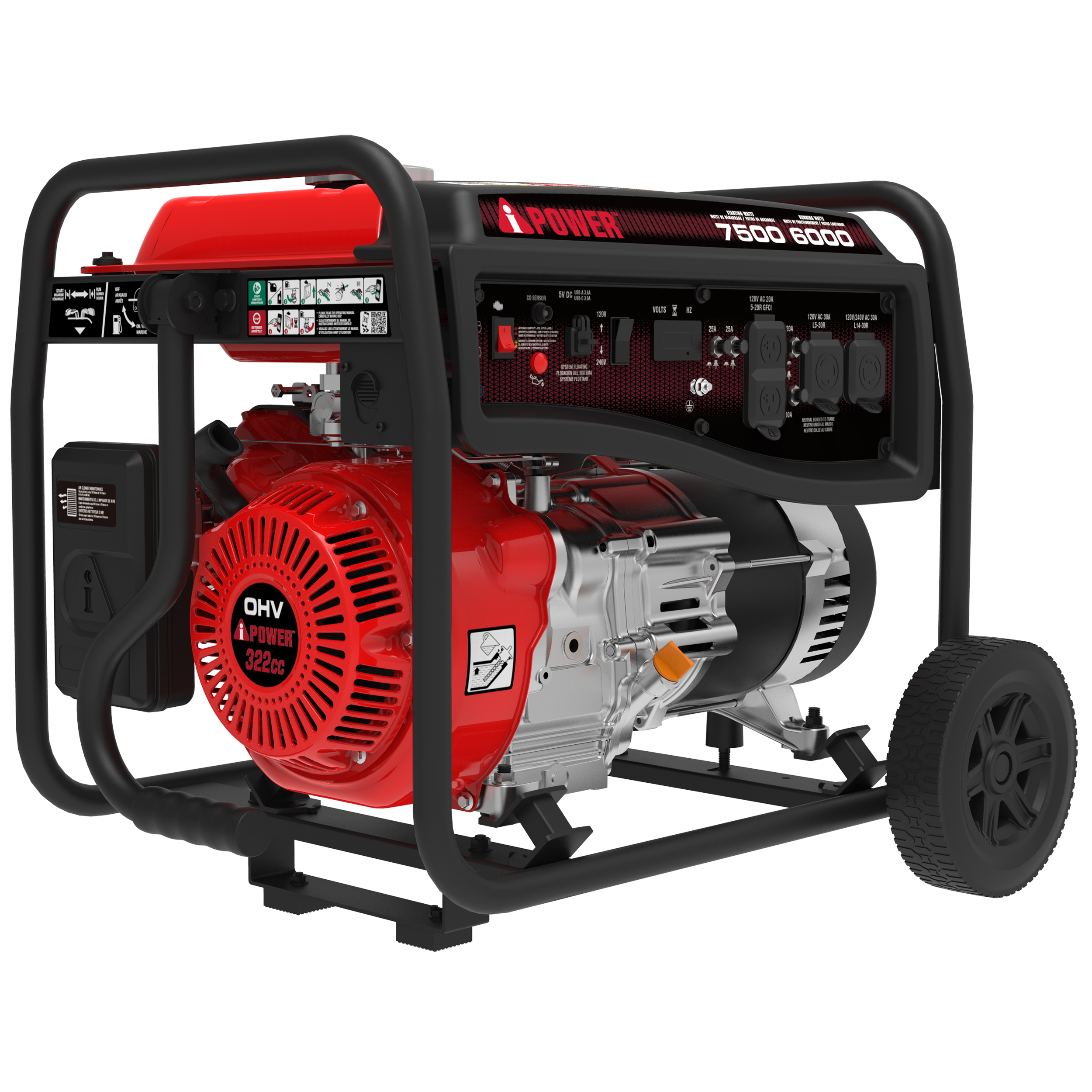 SUA7500A-iPowerPortableGenerator-Main