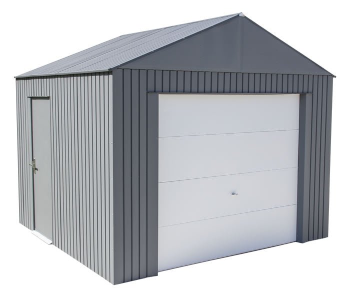 Sojag-12x10-Everest-Garage-Charcoal-GRC1210-1