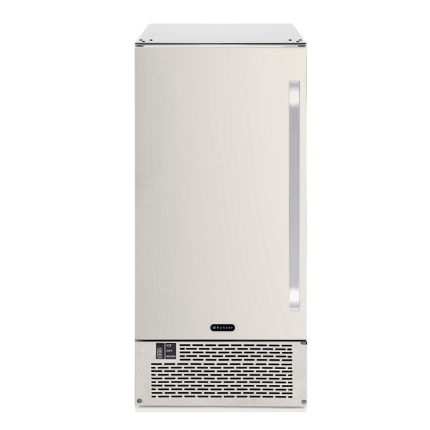 Whynter UIM 502SS 15in Built In Ice Maker 80lb Capacity Clear Ice Cube with NSF Inline Water Filter