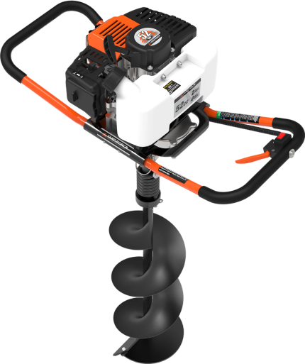 Yard Force Earth Auger 8″ Gas Powered 2-Cycle YF52-8 New